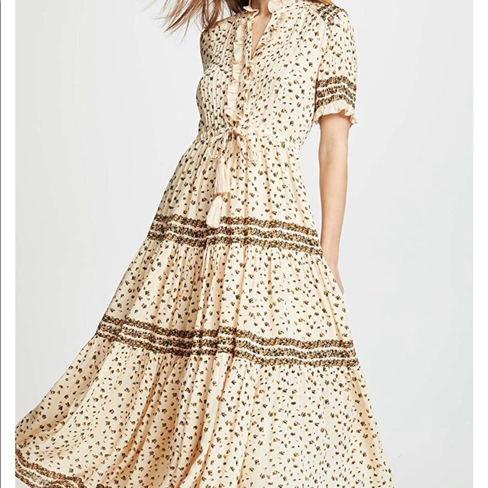 FREE PEOPLE RARE FEELING MAXI DRESS
